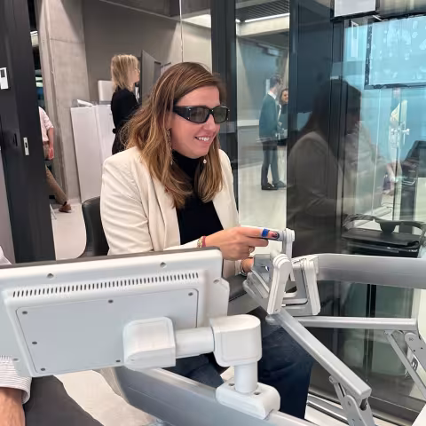 Sofie on Orsi machine