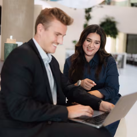 People in an office